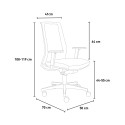 Ergonomischer Bürostuhl atmungsaktives Netzdesign Stuhl Blow T Katalog