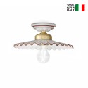 Plafoniera in ceramica lampada da soffitto design classico L’Aquila PL-M Vendita