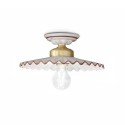 Plafoniera in ceramica lampada da soffitto design classico L’Aquila PL-M Offerta