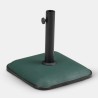 Schirmständer Schirmsockel Beton Metall 11 Kg Gewichts Platte Garten Strand Aktion