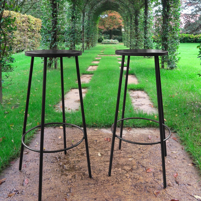 Moderner Barhocker für Küche, Tresen und Insel Circle Aktion Moderner Barhocker für Küche, Tresen und Insel Circle Aktion