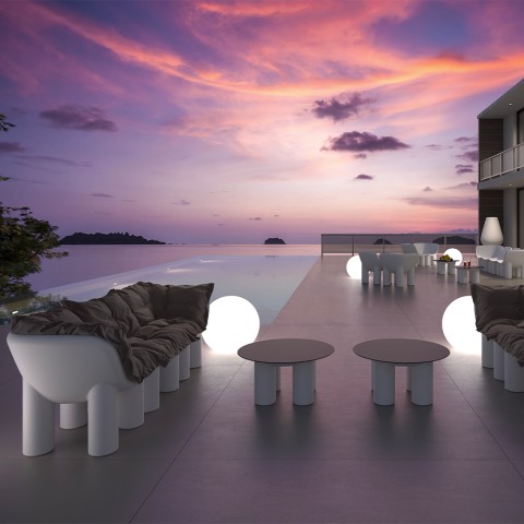 Modularer Sessel Modernes Design Bars Clubs Innen- und Außenbereich Atene P1