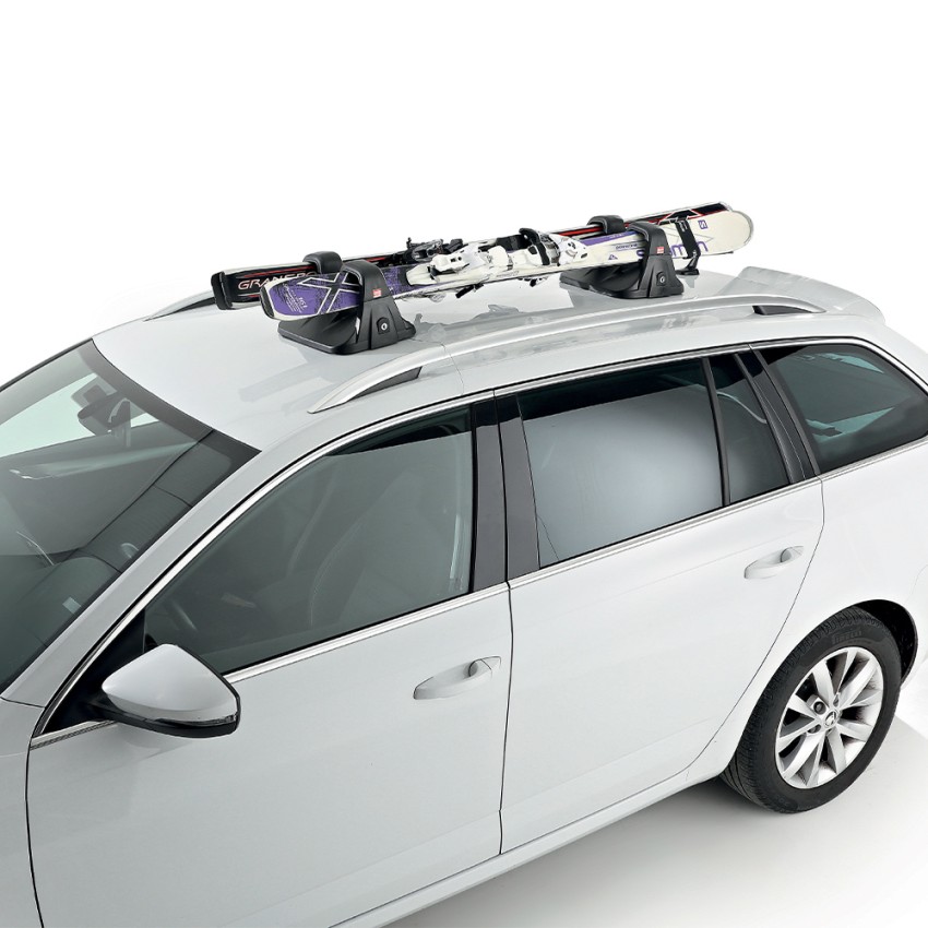 Porte-skis et snowboard magnétique universel pour toit de voiture Huski Ski  & Board