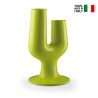 Vaso per piante fioriera 2 porta vasi design moderno h126cm Cactus Offerta