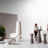 Lampada da terra grande design moderno interno esterno Fade Lamp 