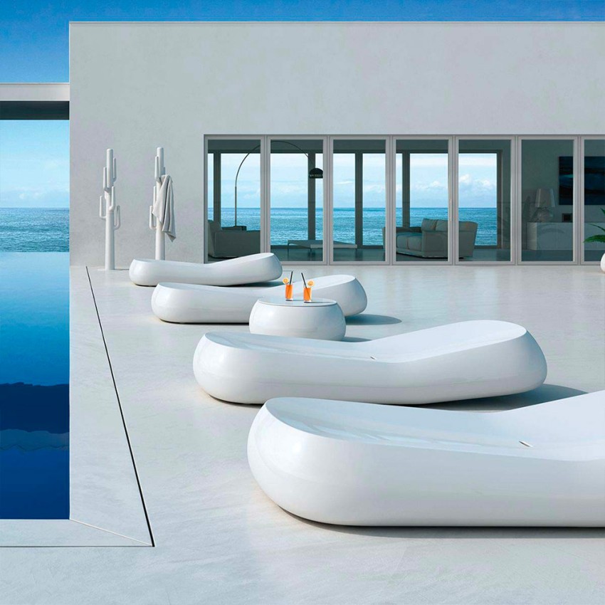 Liegestuhl mit Rollen Pool Hotel Garten Design Gumball L1 Aktion Liegestuhl mit Rollen Pool Hotel Garten Design Gumball L1 Aktion