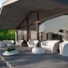 Modernes Design 3-Sitzer Sofa für Outdoor-Restaurant Bar Ohla 