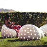 Airball modernes Design perforiert draußen Garten Terrasse Sessel Rabatte