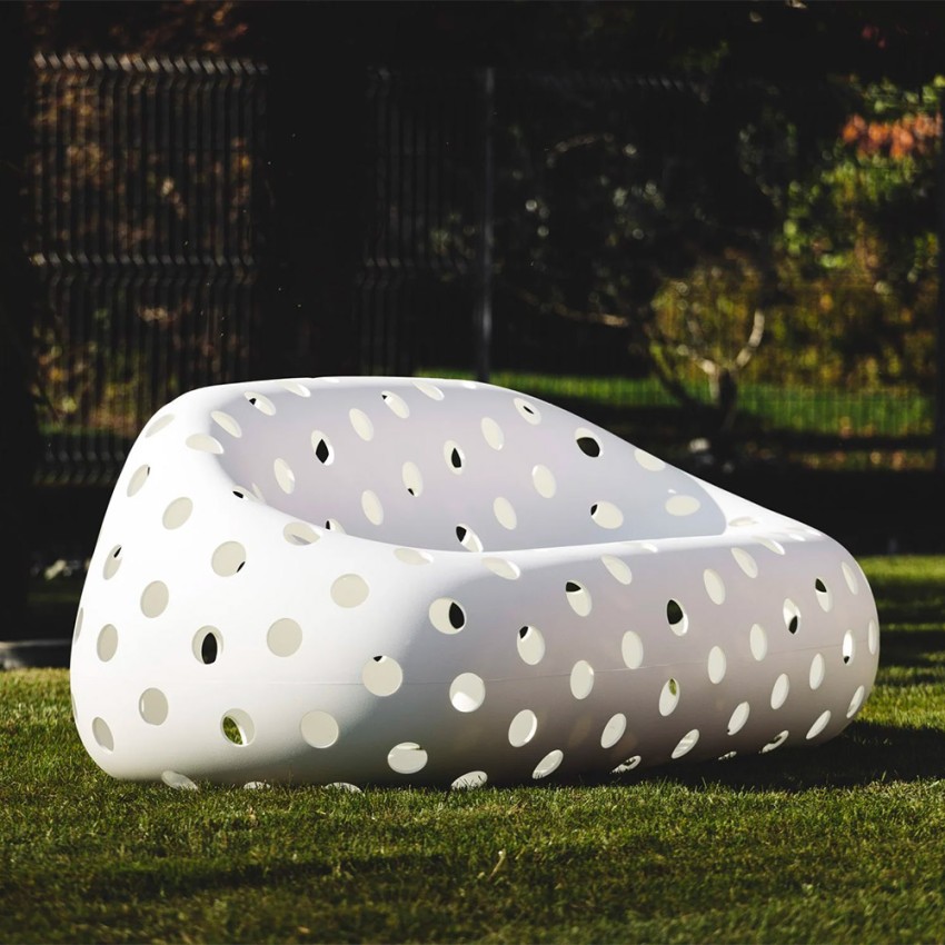 Divano da esterno moderno 2 posti giardino terrazza Airball Promozione Divano da esterno moderno 2 posti giardino terrazza Airball Promozione