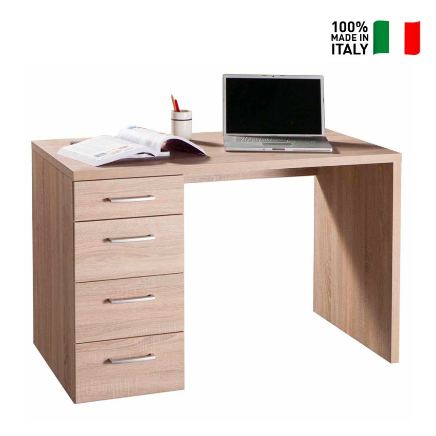 Bureau avec tiroirs Compagnon / Mobilier artisanal de qualité