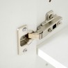 Armadio multiuso soggiorno 5 vani design moderno bianco KimSpace 5WS Caratteristiche