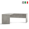 Scrivania design angolare sinistro ufficio studio Simply Extra SX Saldi