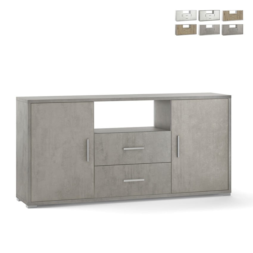 Madia 2 ante 2 cassetti credenza cucina soggiorno moderno Selena Catalogo Madia 2 ante 2 cassetti credenza cucina soggiorno moderno Selena Catalogo