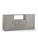 Buffet moderne Selena avec 2 portes et 2 tiroirs pour cuisine et séjour 
