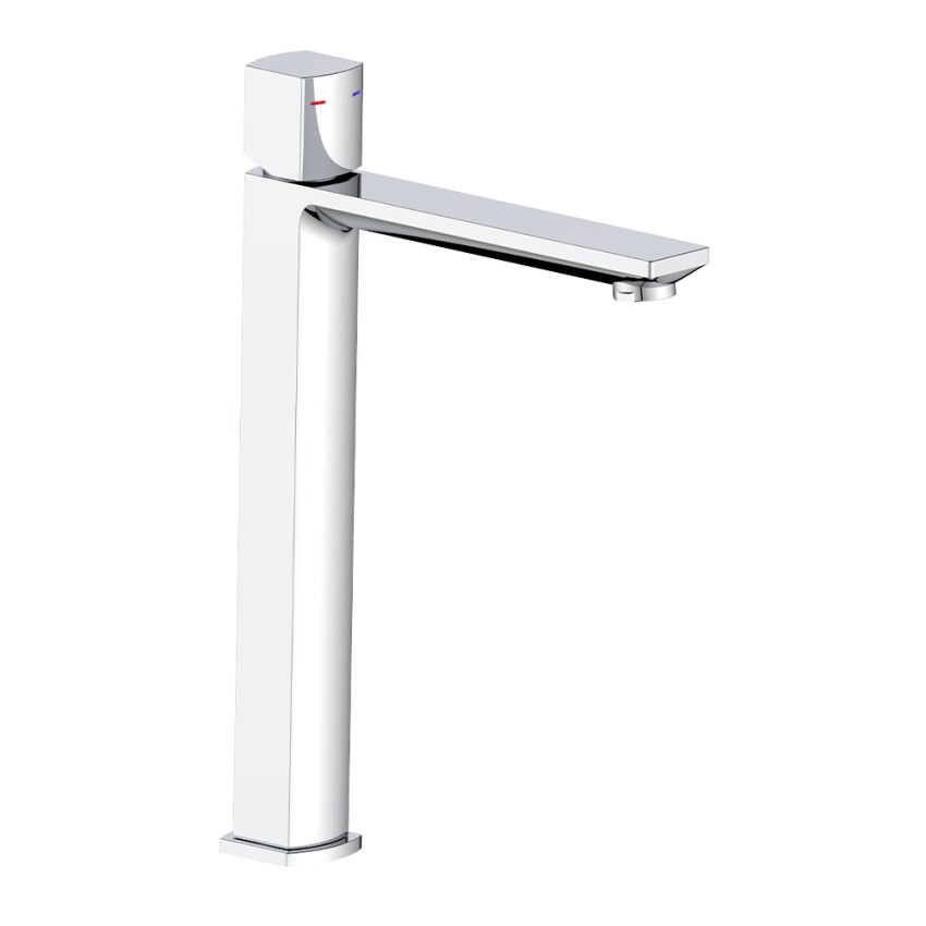 Hoher Waschtischmischer Wasserhahn Modernes Design Chrom Domus Aktion Hoher Waschtischmischer Wasserhahn Modernes Design Chrom Domus Aktion