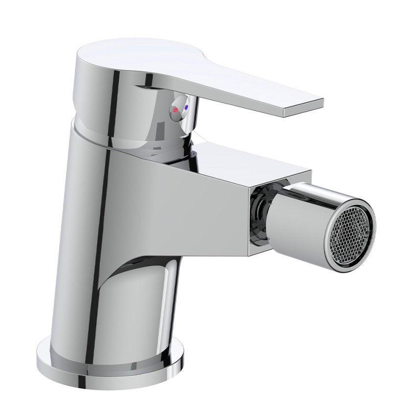 Chrom-Armatur für Bidet im modernen Design Hellis Aktion Chrom-Armatur für Bidet im modernen Design Hellis Aktion
