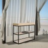 Consolle tavolo allungabile legno 90x40-290cm Camelia Premium Nature Saldi