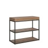 Konsolentisch aus Holz ausziehbarer Esstisch 90x40-300cm Plano Eiche Angebot