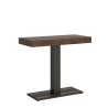 Console extensible avec rallonges 90x40-300cm table en bois couleur noyer Capital Noix Offre