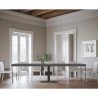 Consolle grigio tavolo allungabile 90x40-300cm Capital Premium Concrete Saldi
