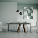 Consolle allungabile 90x40-300cm tavolo grigio Diamante Premium Concrete Saldi