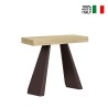 Consolle allungabile 90x40-300cm tavolo in legno Diamante Premium Nature Vendita