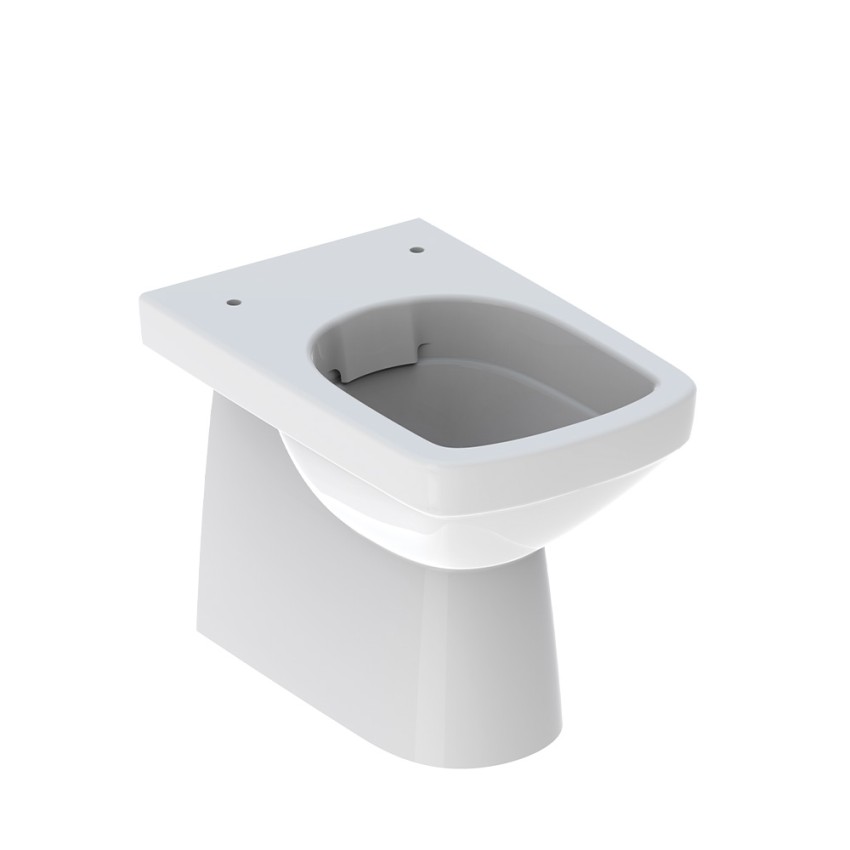 WC toilette au sol, évacuation verticale horizontale, sanitaire Rimfree Geberit Selnova Promotion WC toilette au sol, évacuation verticale horizontale, sanitaire Rimfree Geberit Selnova Promotion