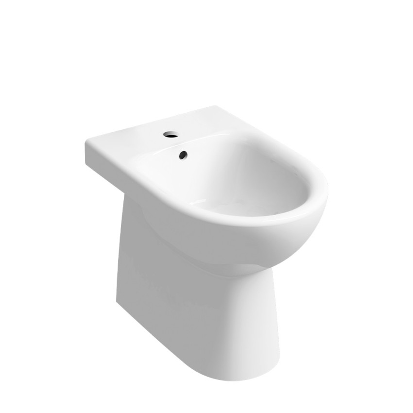 Bidet au sol filomuro en céramique sanitaires salle de bain Geberit Selnova Promotion Bidet au sol filomuro en céramique sanitaires salle de bain Geberit Selnova Promotion