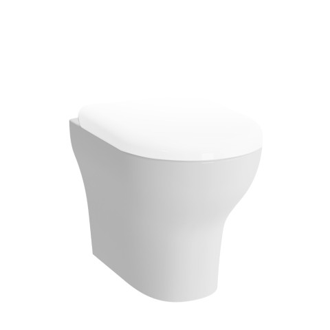 Vaso WC ceramica a terra filomuro scarico parete sanitari Zentrum VitrA Promozione