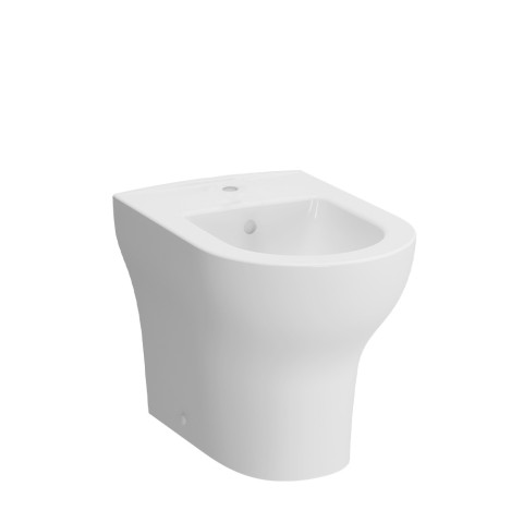 Bidet a terra filomuro ceramica moderno bagno sanitari Zentrum VitrA Promozione