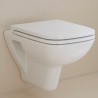Copriwater bianco sedile tavoletta vaso WC bagno sanitari S20 VitrA Offerta