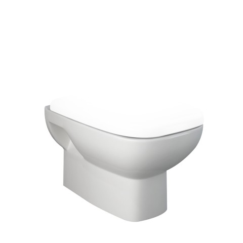Vaso WC in ceramica sospeso scarico parete bagno sanitari River Promozione