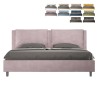 Letto Matrimoniale Rete Contenitore Design Moderno Antea 200x200 Sconti
