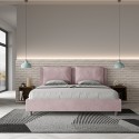 Letto Matrimoniale Rete Contenitore Design Moderno Antea 200x200 