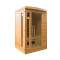 Sauna maison bois finlandais 2 places quartz infrarouge Apollon 2 Promotion