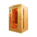 Sauna maison bois finlandais 2 places quartz infrarouge Apollon 2 Vente