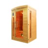 Sauna finlandese in legno da casa 2 posti infrarossi quarzo Apollon 2 Vendita