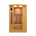 Sauna maison bois finlandais 2 places quartz infrarouge Apollon 2 Offre