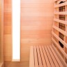 Sauna maison bois finlandais 2 places quartz infrarouge Apollon 2 Achat