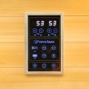 Sauna maison bois finlandais 2 places quartz infrarouge Apollon 2 Modèle