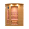 Sauna finlandese infrarossi da casa in legno 3 posti quarzo Apollon 3 Offerta