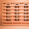 Sauna finlandais infrarouge pour maison bois 3 places quartz Apollon 3 