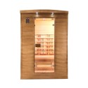 Sauna infrarossi finlandese da casa 2 posti Dual Healthy Spectra 3 Offerta