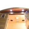 Sauna infrarossi finlandese da casa 2 posti Dual Healthy Spectra 3 Catalogo