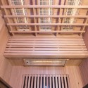 Sauna infrarossi finlandese da casa 2 posti Dual Healthy Spectra 3 Stock