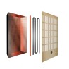 Sauna infrarossi finlandese da casa 2 posti Dual Healthy Spectra 3 Scelta