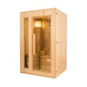 Sauna finlandais 2 places en bois de chez poêle électrique 4.5 kW Zen 2 Offre