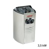 Sauna finlandese da casa in legno 3 posti stufa 3,5 kW Sense 3 Catalogo