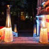 Poêle à gaz chauffage cheminée de jardin extérieur design moderne bar restaurant DolceVita Achat