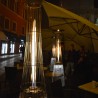 Poêle à gaz extérieur chauffage au gaz design moderne LED Bar Restaurant lumières DolceVita E.P. Choix